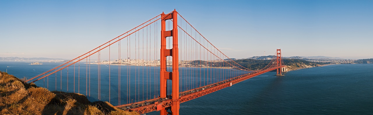 San Francisco and the Golden Gate Bridge